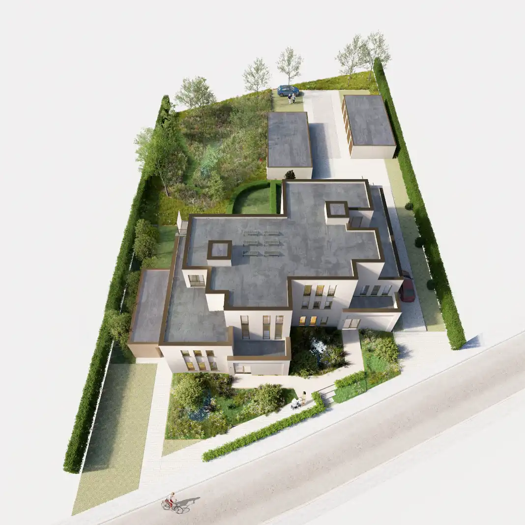 Nieuwbouwappartement met rijk beplante tuinzone en parktuin! foto 4