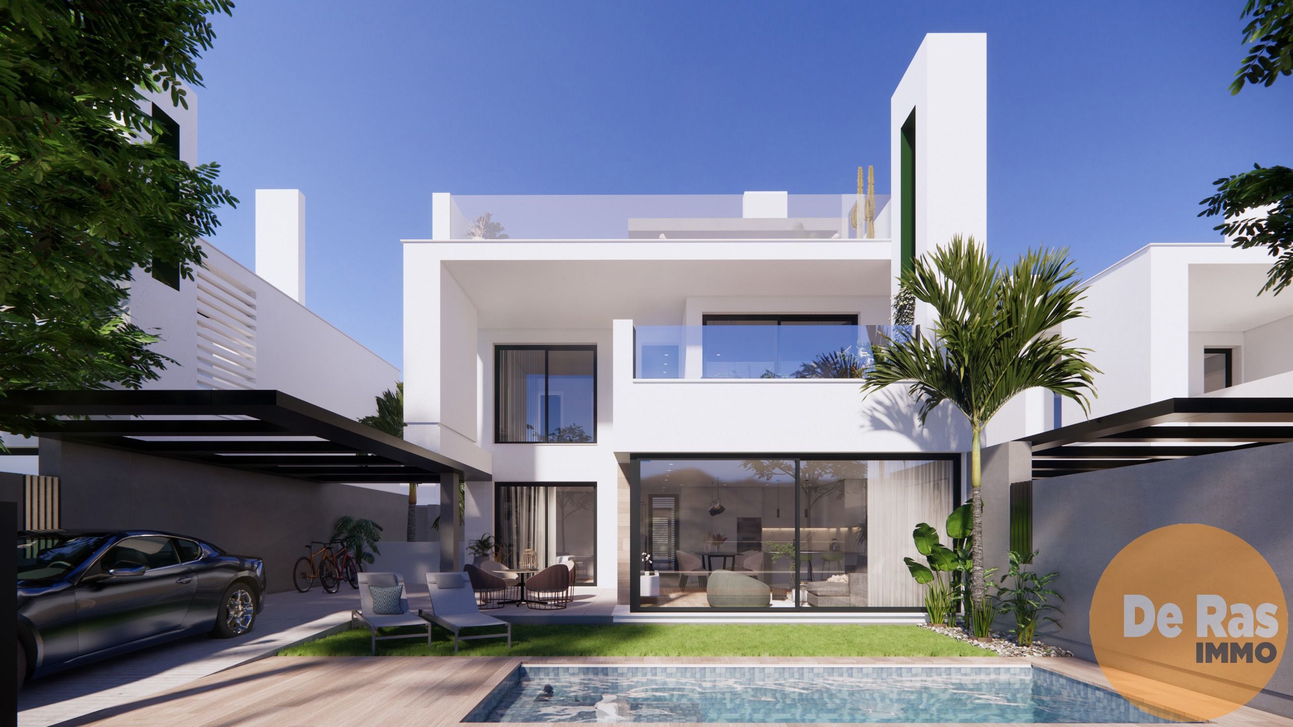 SPANJE - Costa Blanca Zuid - Villa's 3km van zee, prive domein. foto {{pictureIndex}}