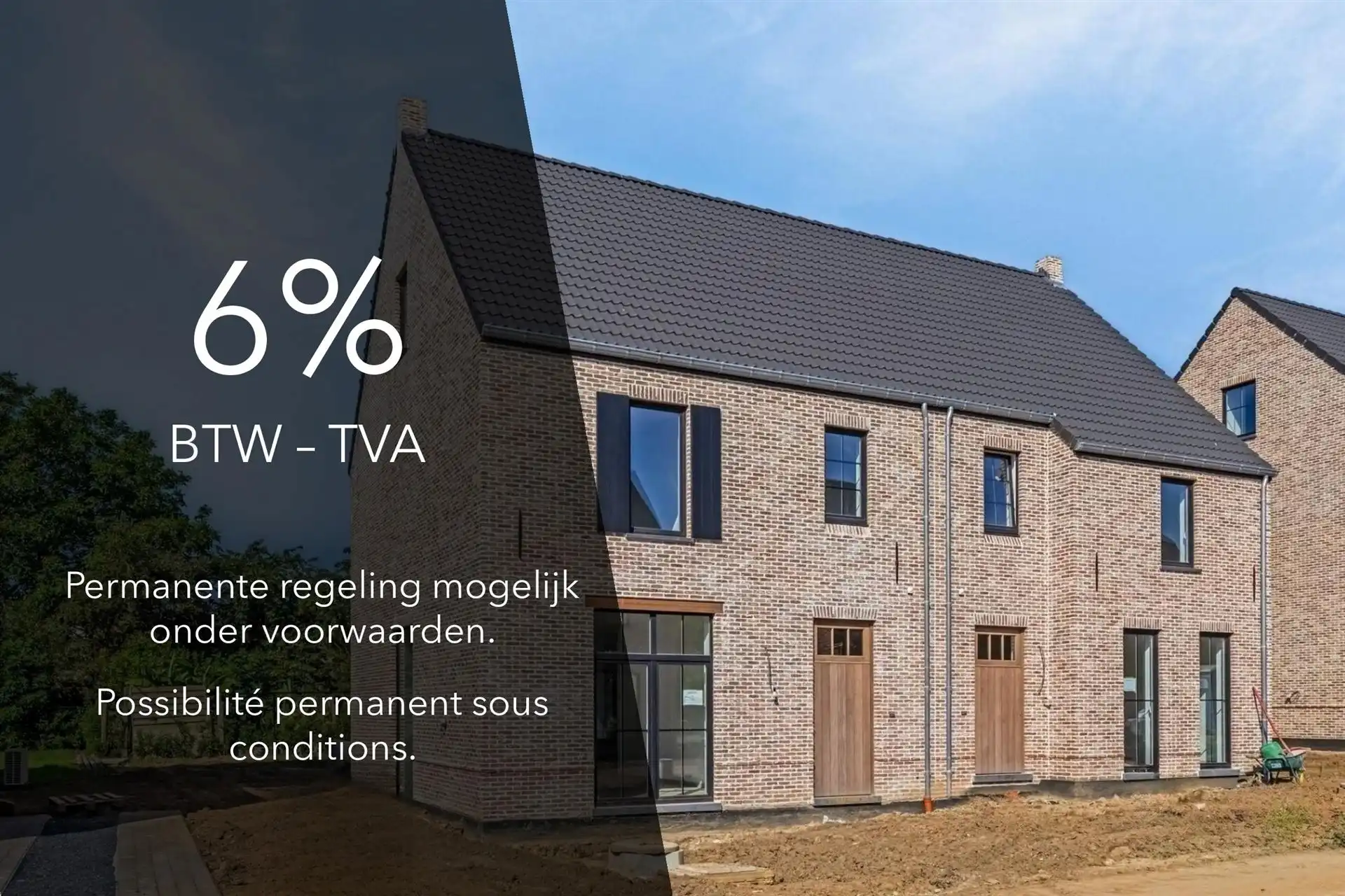 Nieuwbouw woning - Mogelijkheid 6% BTW foto {{pictureIndex}}