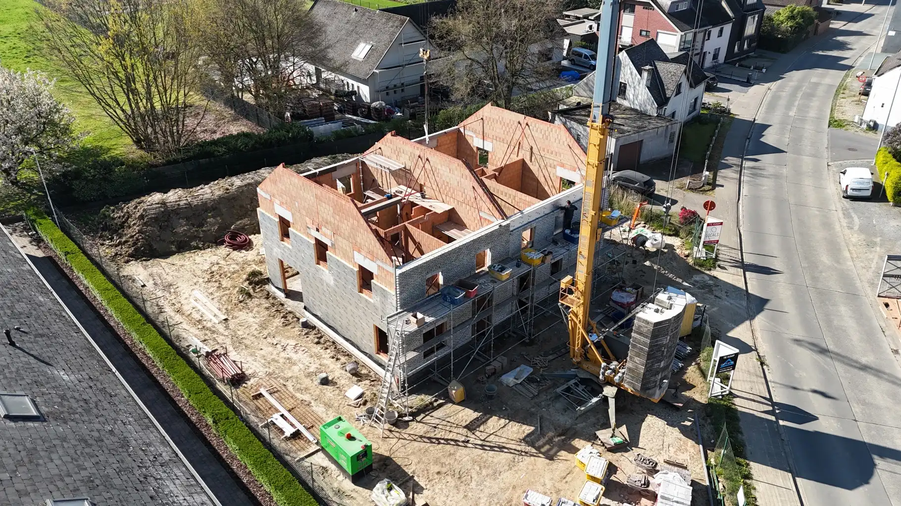 Nieuwbouwwoning in groene en rustige omgeving te Meldert foto {{pictureIndex}}