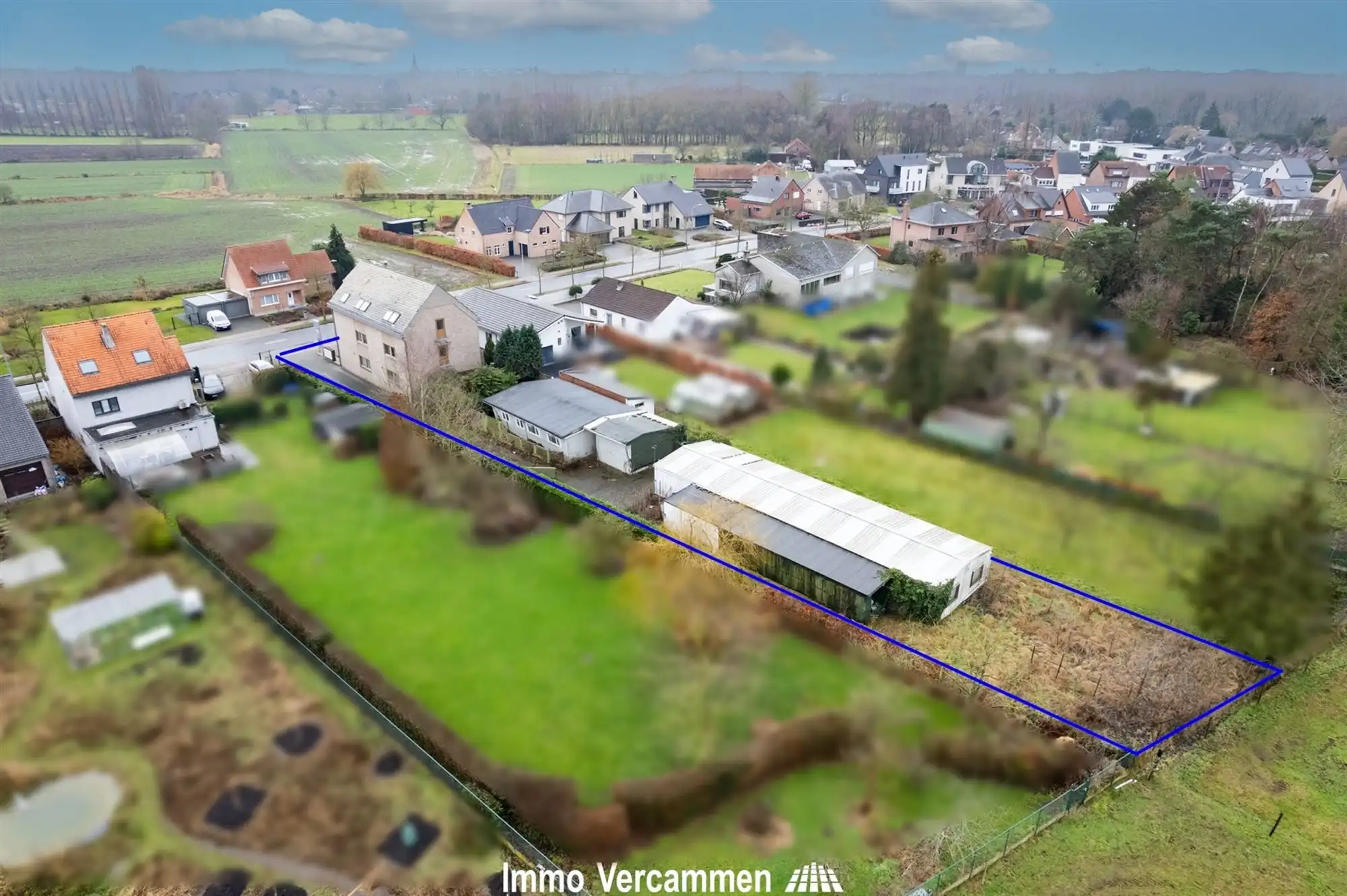 Opbrengsteigendom - voormalig studentenhuis en loods - te Sint-Katelijne-Waver foto 2