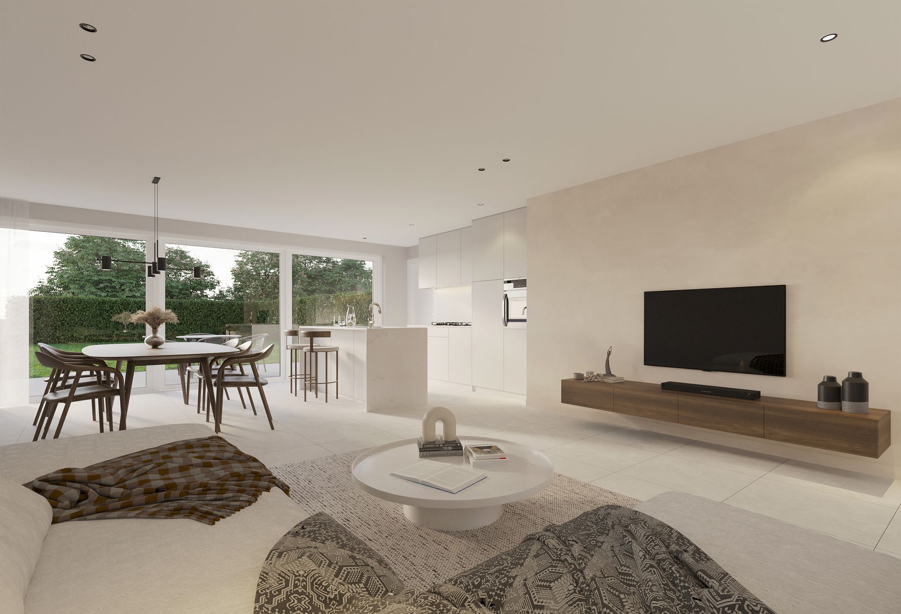 Ruime, energiezuinige halfopen nieuwbouwwoning te Eernegem. foto 2