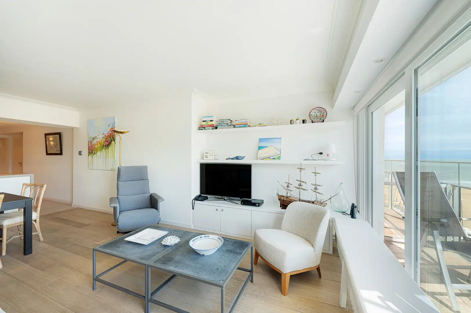 Appartement met frontaal zicht op zee, gelegen aan het Albertstrand. foto 11