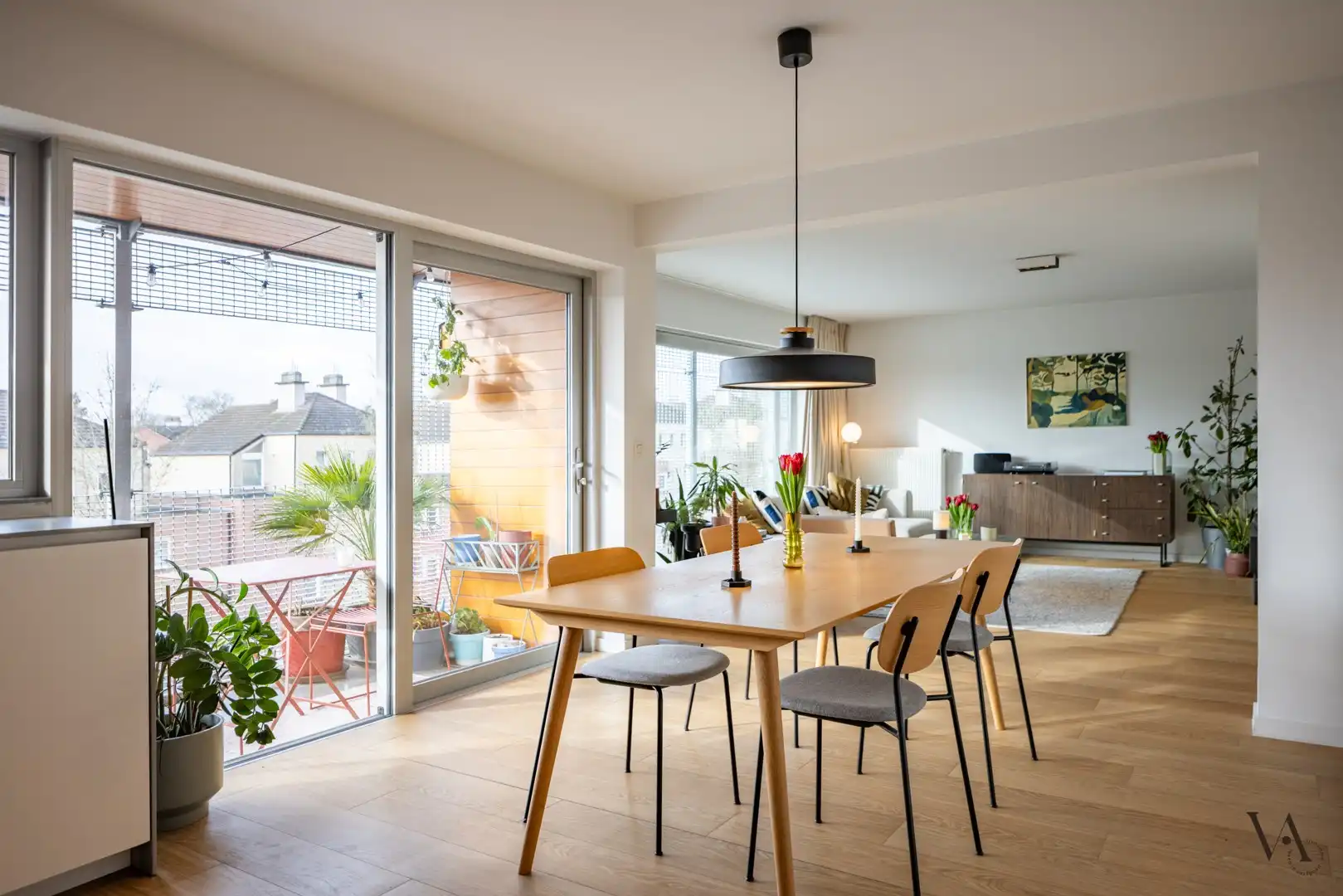 Ruim en lichtrijk duplexappartement met 4 slaapkamers, terras en ondergrondse parking nabij Gasthuisberg foto 5