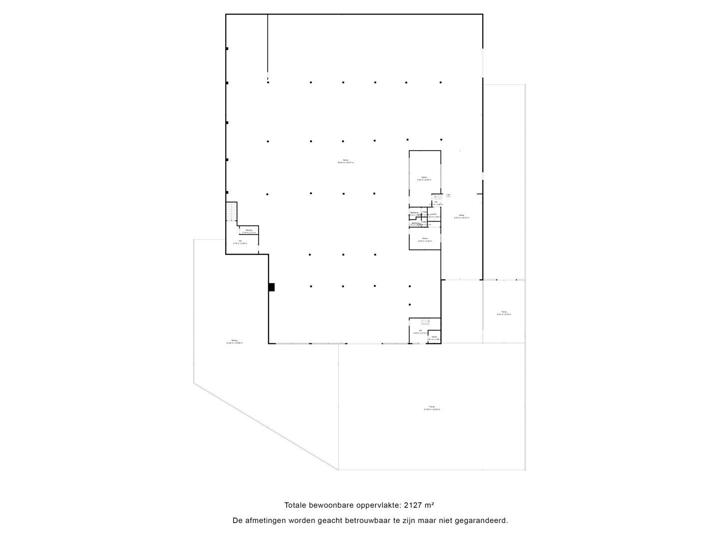 Bedrijfsgebouw (showroom/magazijn) met appartement gelegen op een perceel van 33a 50ca! foto 36