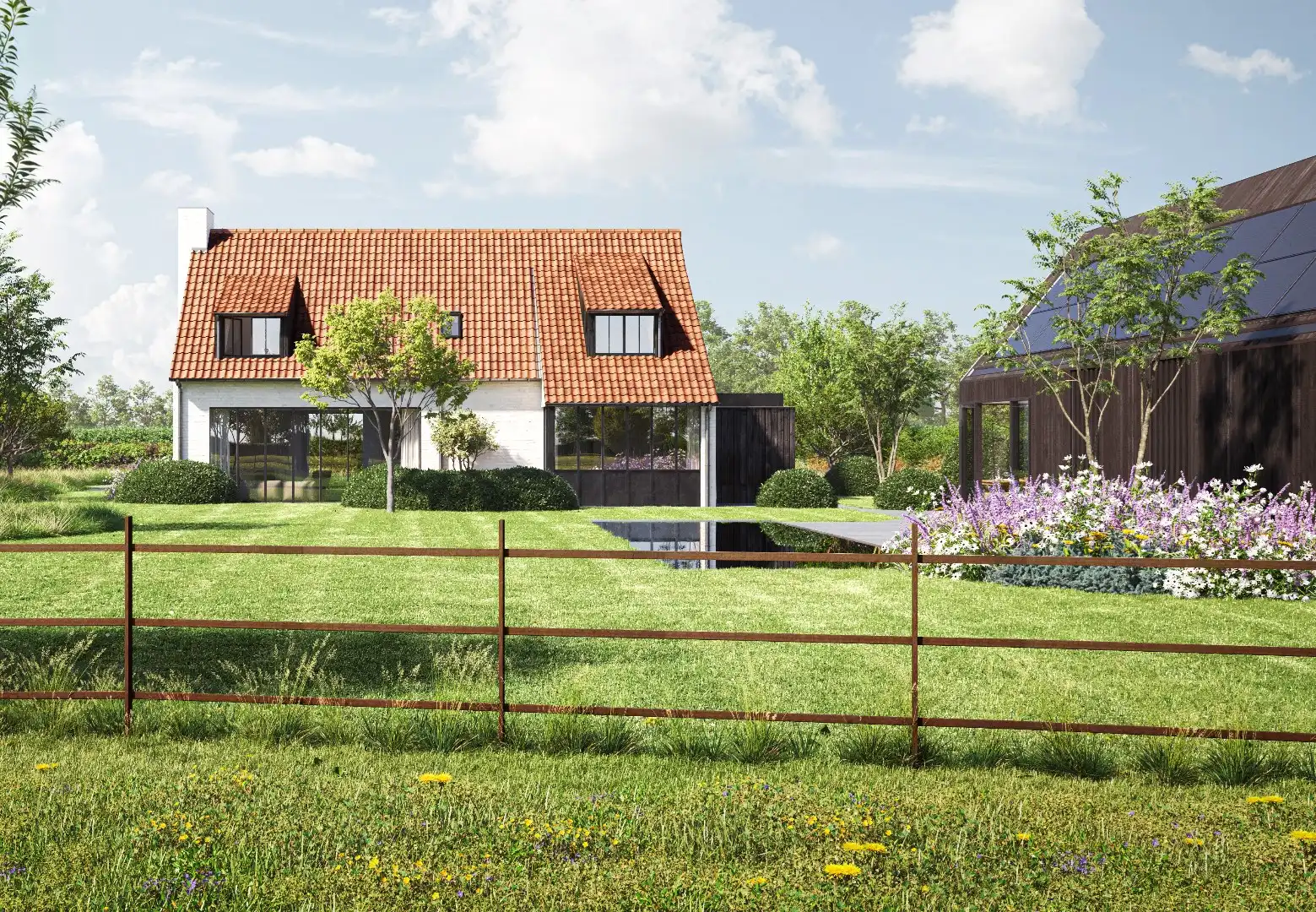 Uniek bouwkavel in landelijk Heille foto 3