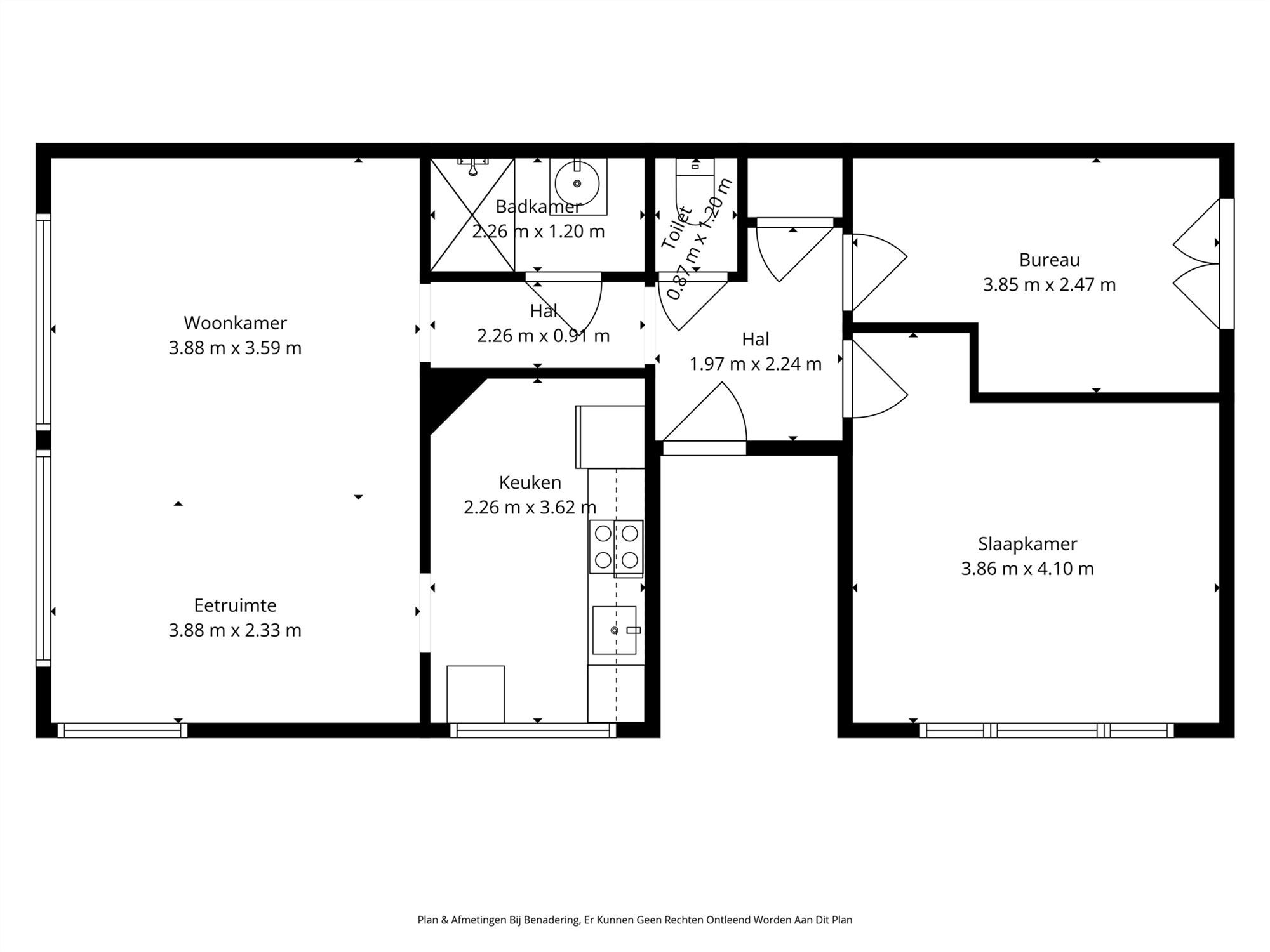 Recent gemoderniseerd appartement met knappe tuin te Duffel foto 11