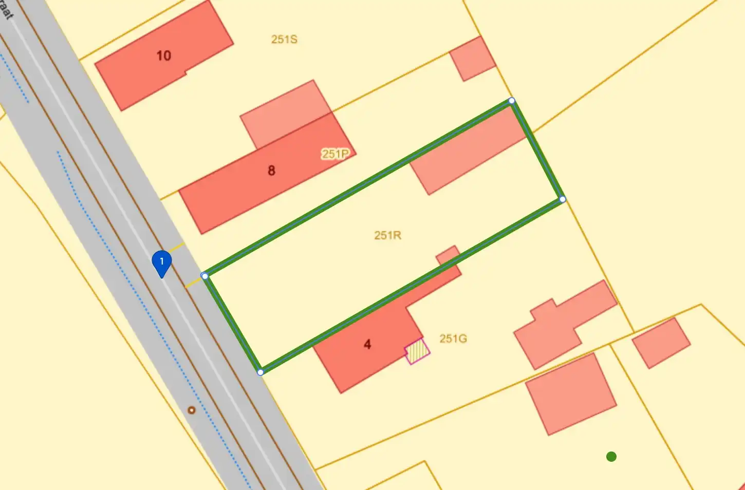Rustig gelegen bouwgrond van 591 m² voor halfopen bebouwing in Paal foto 5