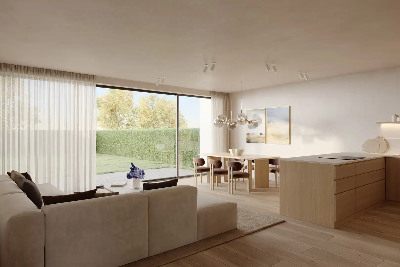 Nieuwbouwwoning te koop in Westkapelle Dorp, rustig gelegen, nabij het centrum van Knokke. foto 3