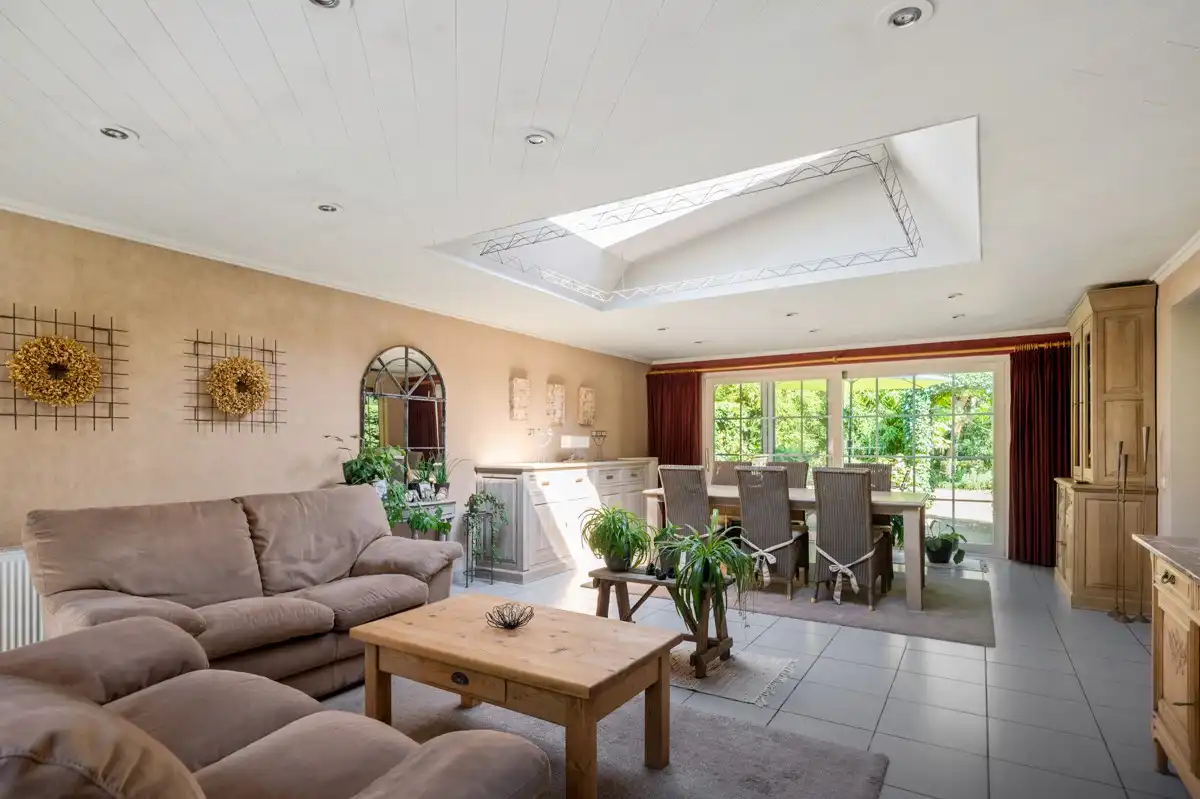 Gelijkvloerse woning op 1423 m²- met vergund bijgebouw en zicht op groen! foto 4