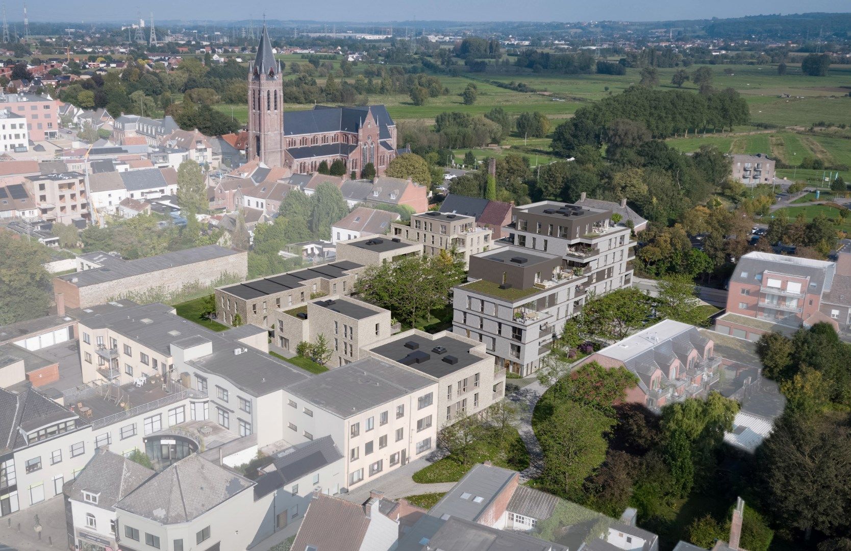 Ruim nieuwbouwappartement met terras en 3 slaapkamers in Project De KLoostertuin te Avelgem. foto 8