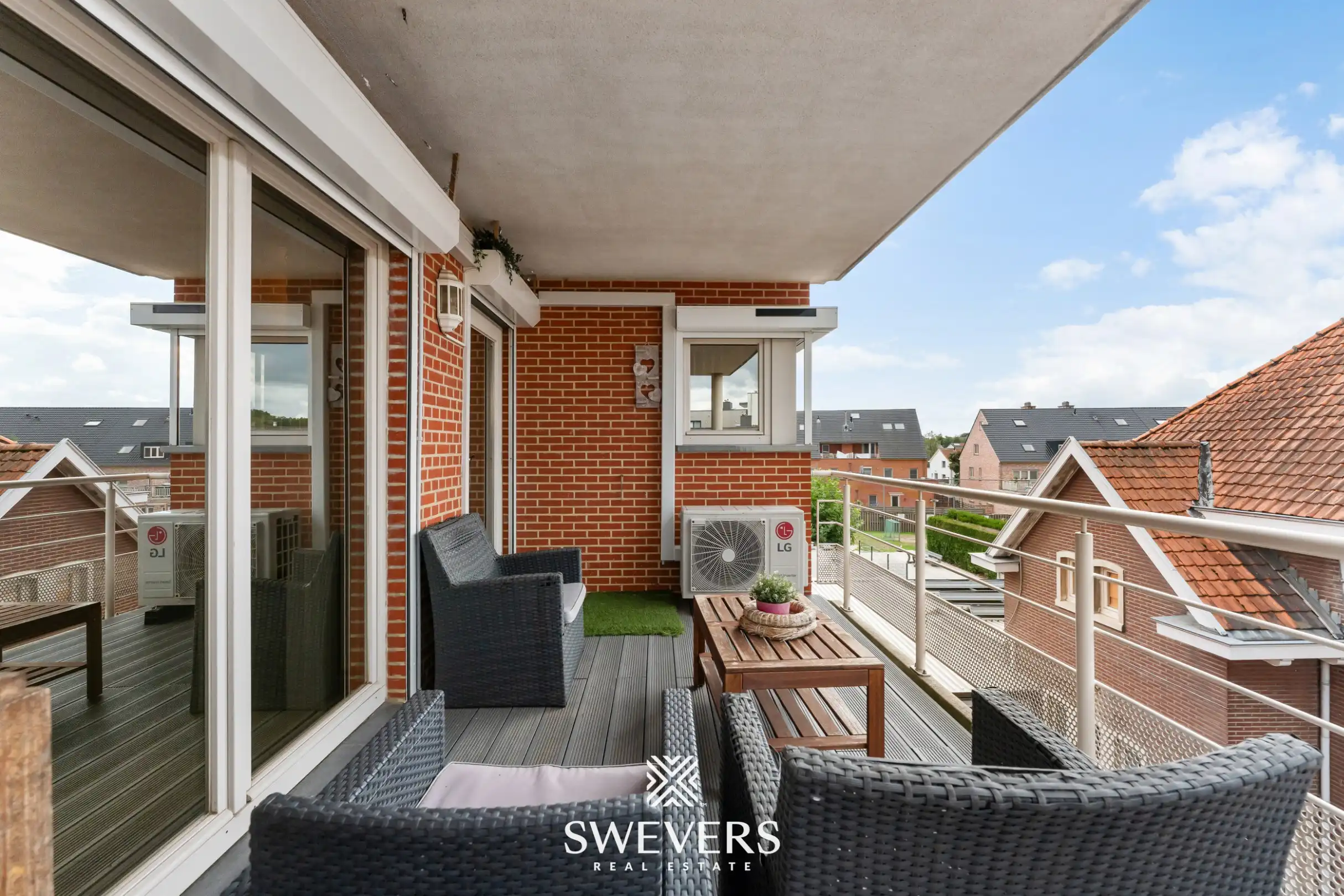 Ruim appartement met 3 slaapkamers en garage in hartje Paal foto 16