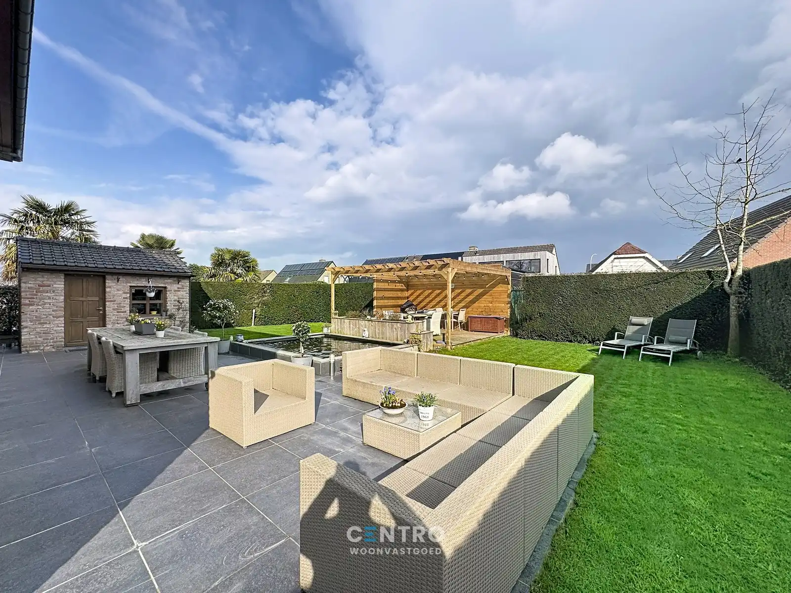 Kwalitatief afgewerkte villa met 4 slpks, garage én ZUIDger. tuin! foto 26