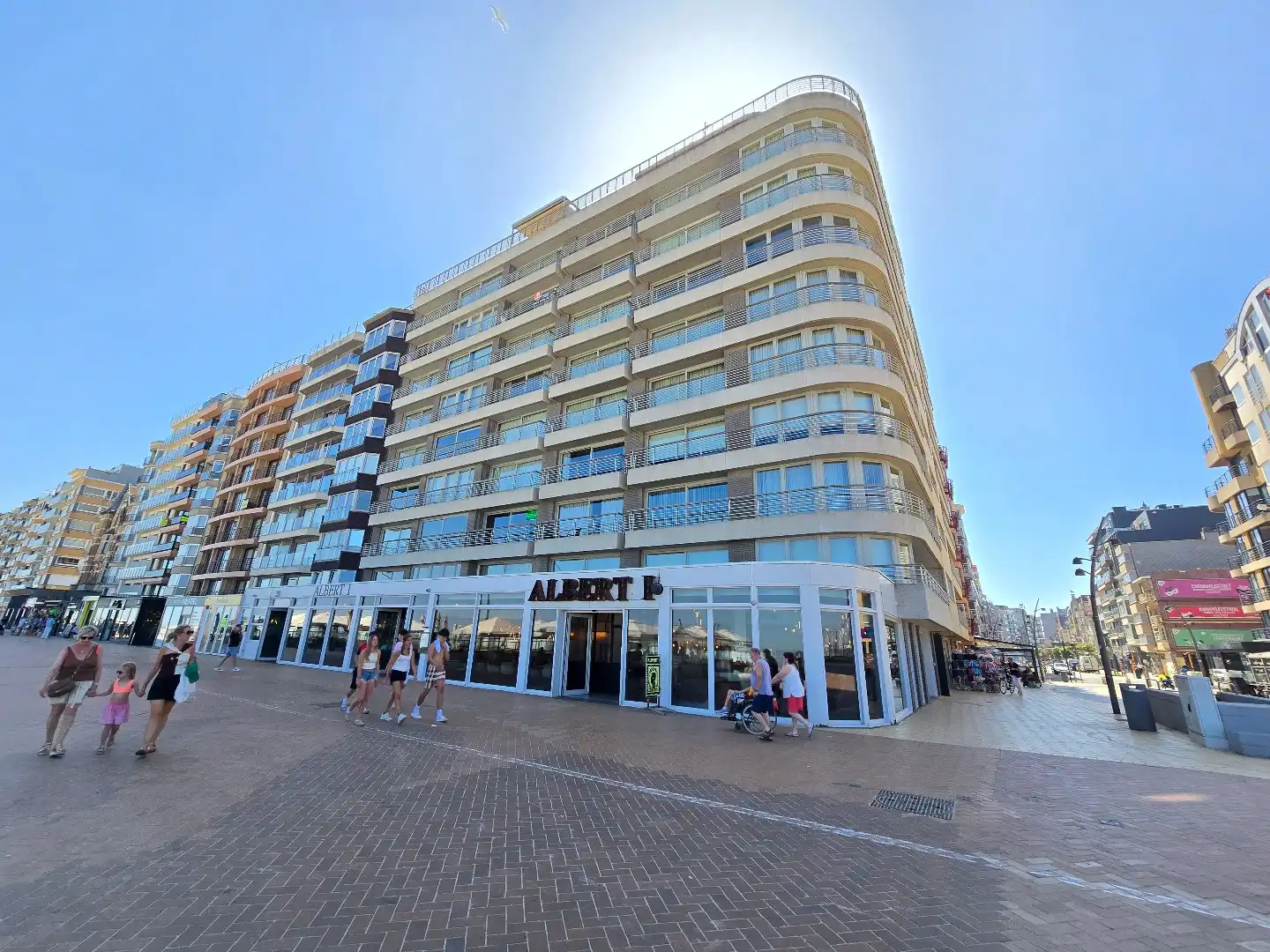 Appartement met 3 slpks en frontaal zeezicht foto 3