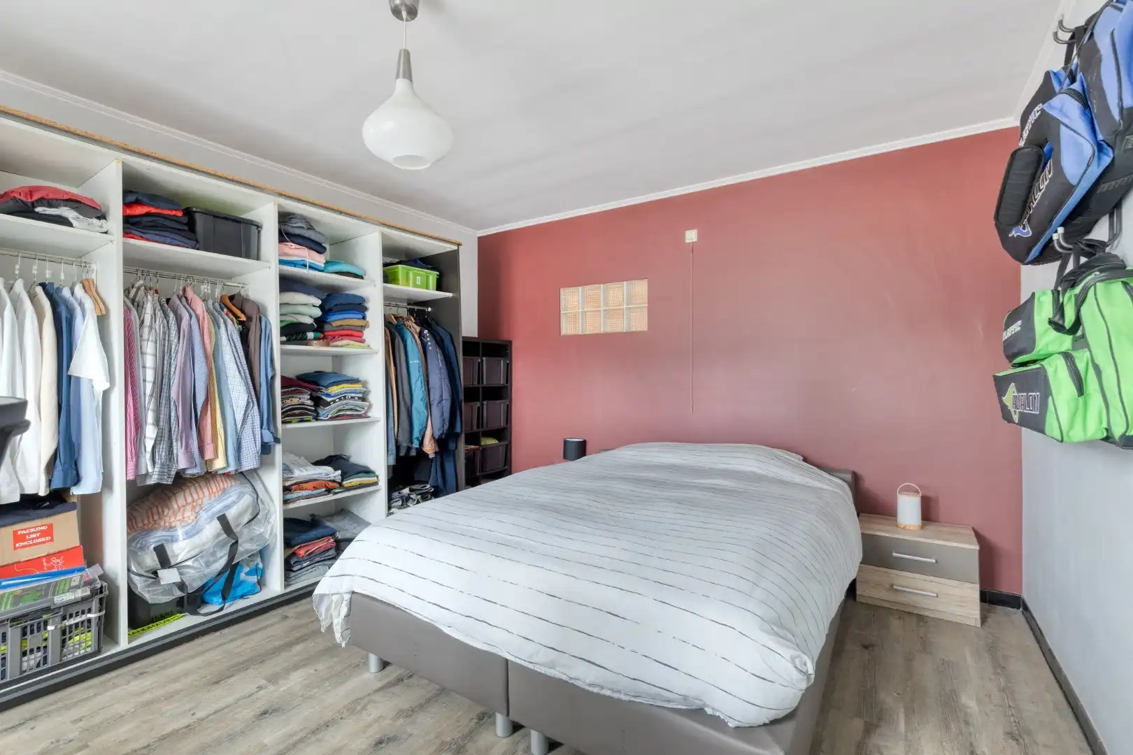 Ruim tweekamerapp. in Bevegem met dubbele garage! foto 7