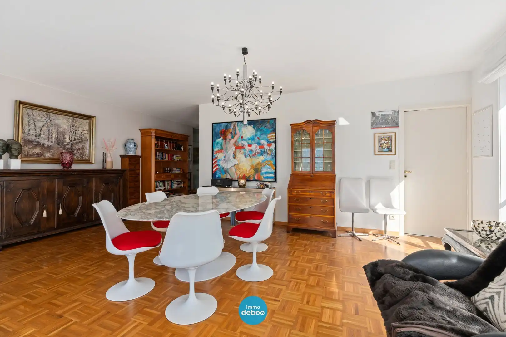 Woonppartement (158m2!) op topligging aan het Marie Joséplein foto 6