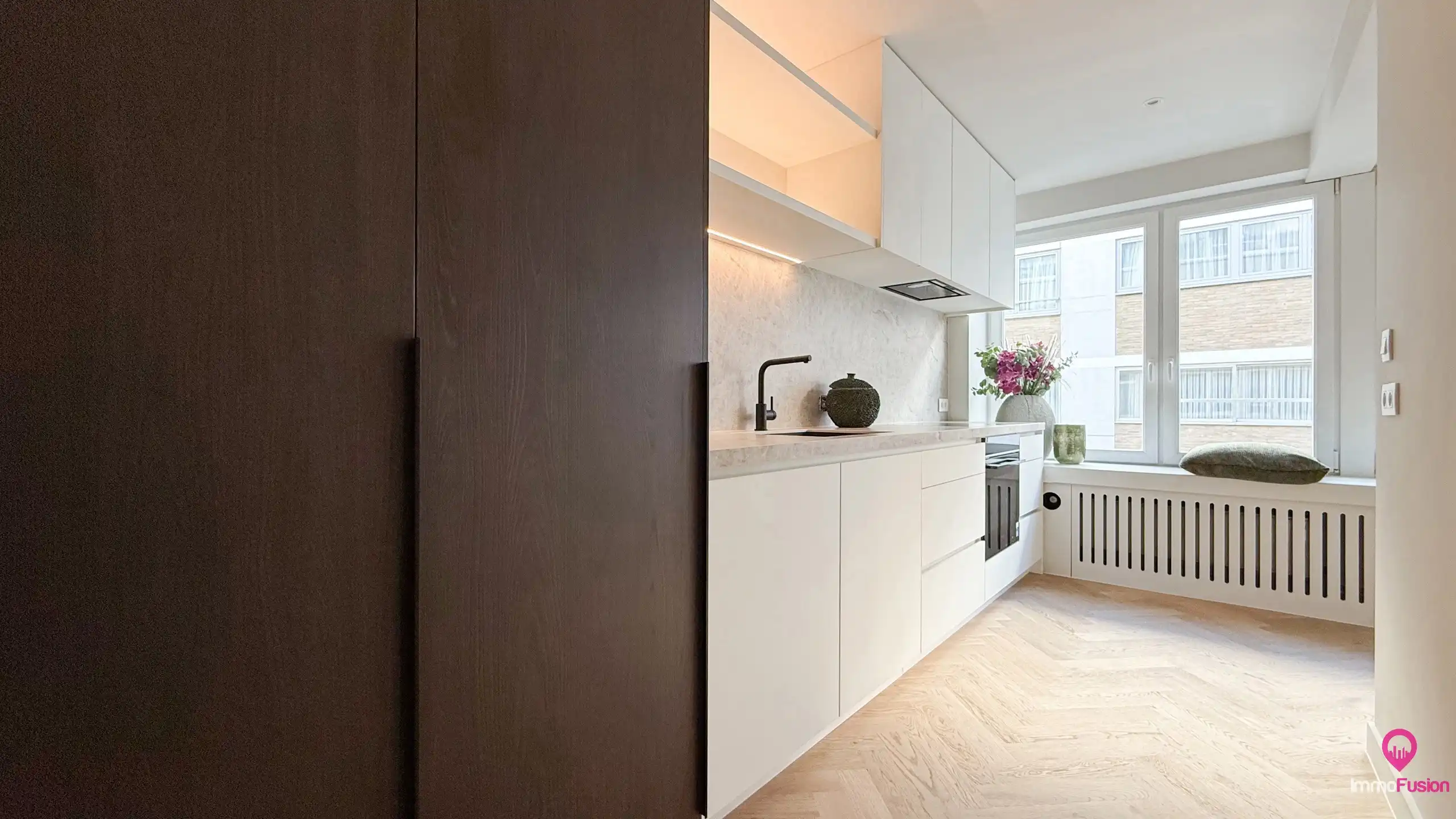 Warm en stijlvol appartement in hartje Leuven! foto 16