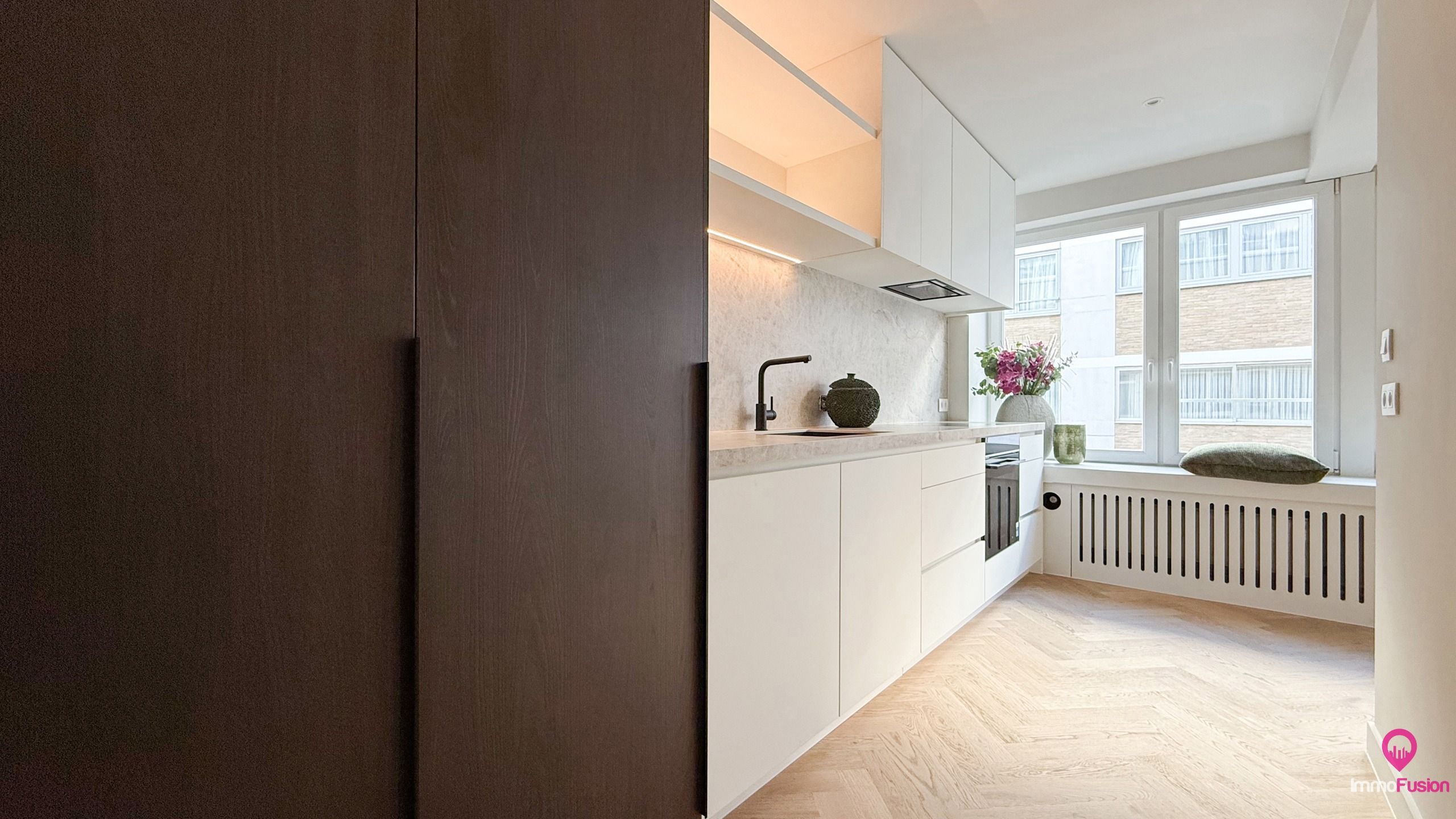 Warm en stijlvol appartement in hartje Leuven! foto 16