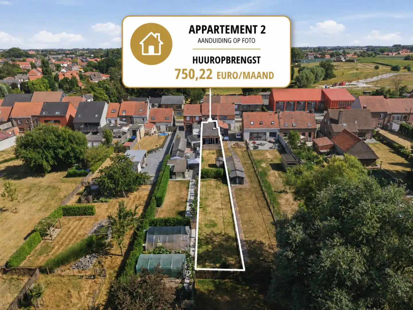 Opbrengsteigendom, bestaande uit 2 appartementen, in het centrum van Staden foto 10