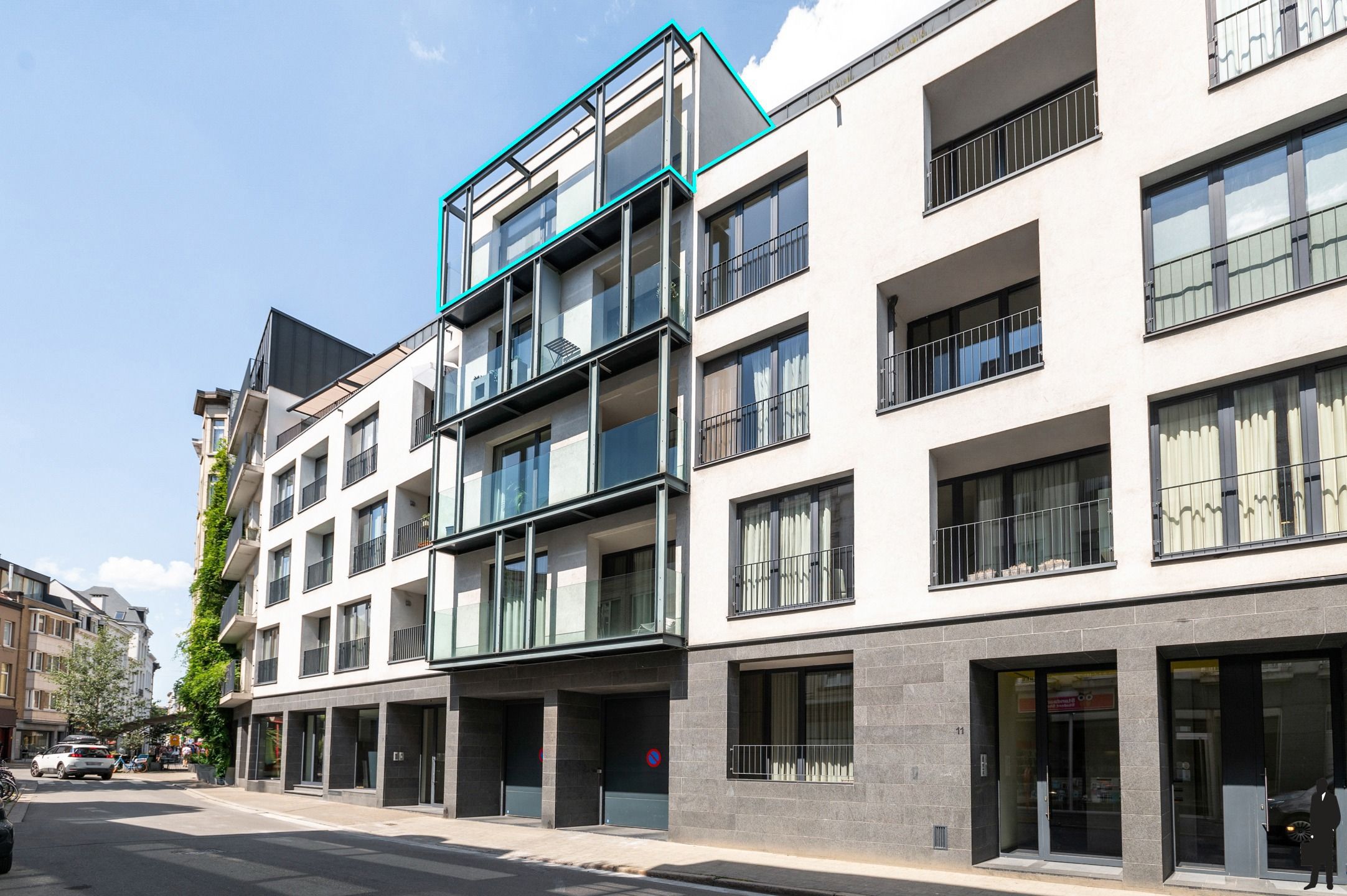 Luxe duplex-penthouse met 2 terrassen in het hart van Antwerpen foto 2