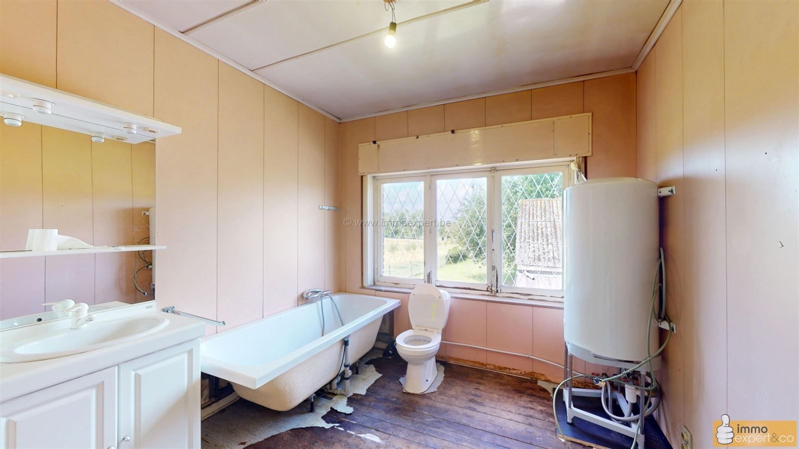 LIEDEKERKE: Landelijk gelegen te renoveren woning foto 15