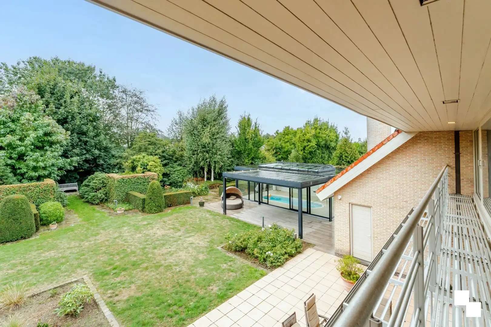 Imposante villa met fantastische tuin en poolhouse - Rumbeke foto 35