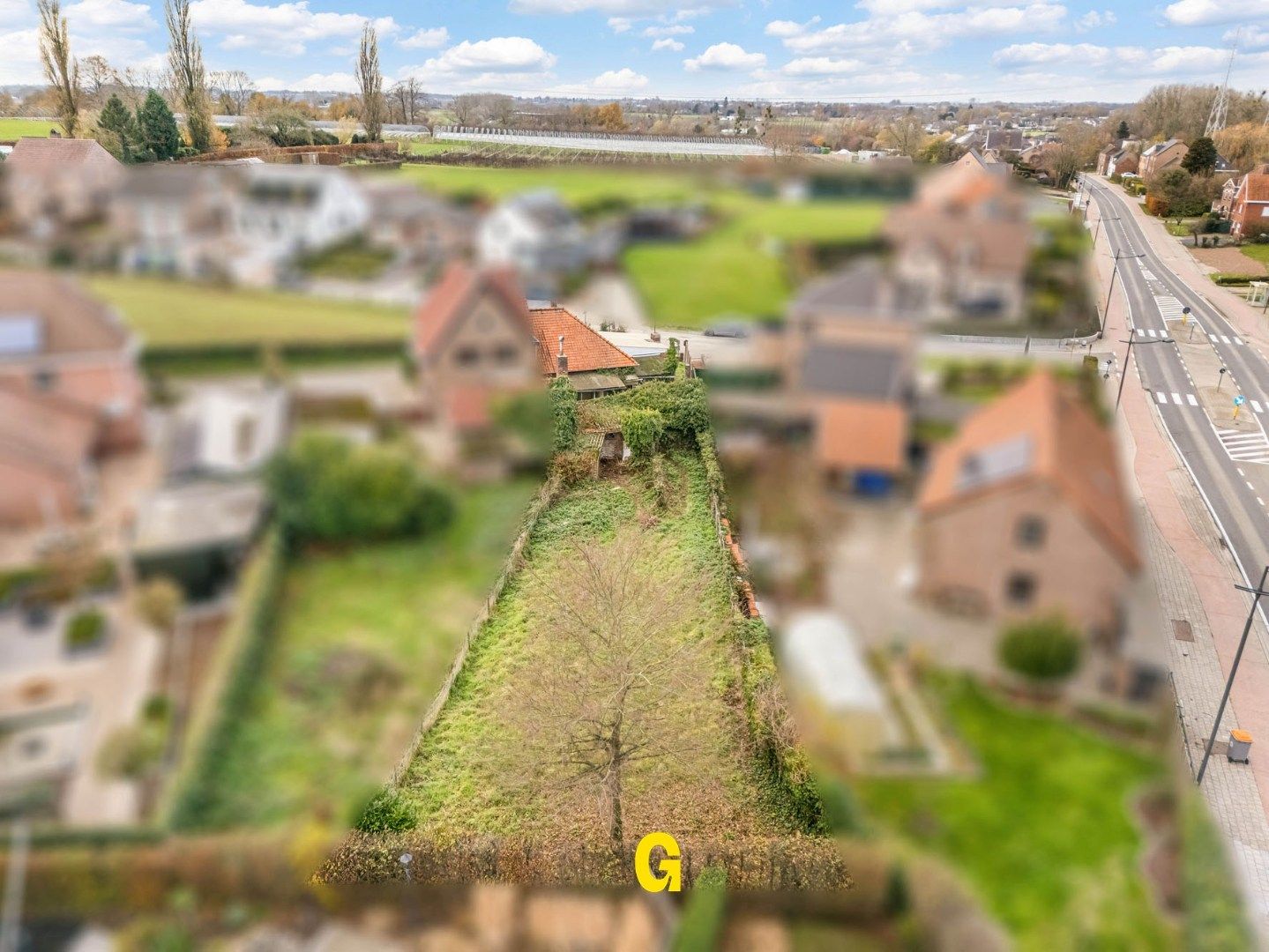 Bouwgrond met te slopen woning op 6a 17ca, wederopbouw aan 6 % mogelijk foto 2