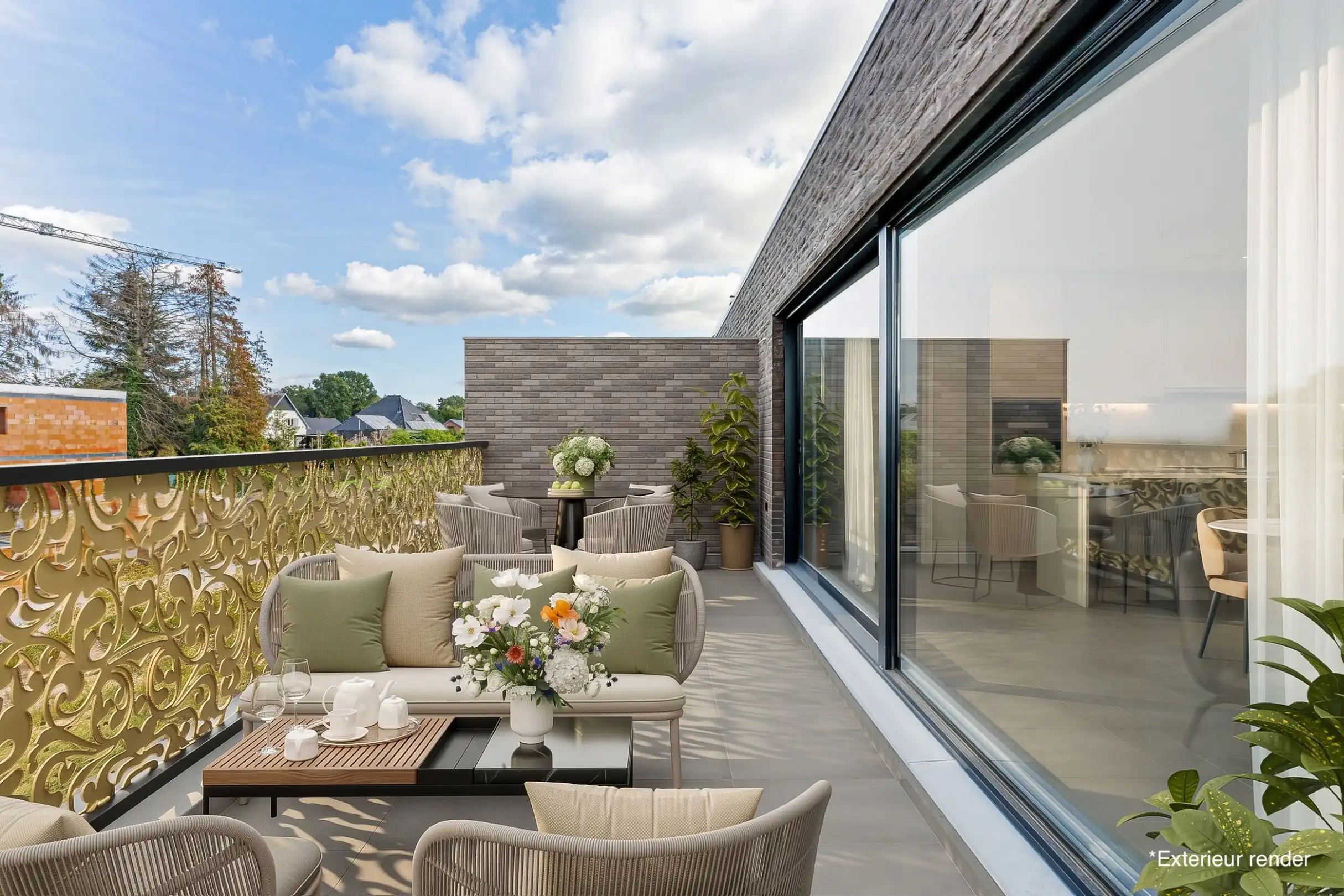 Knap 2-slaapkamer appartement met maar liefst 2 terrassen in Houthalen foto 6