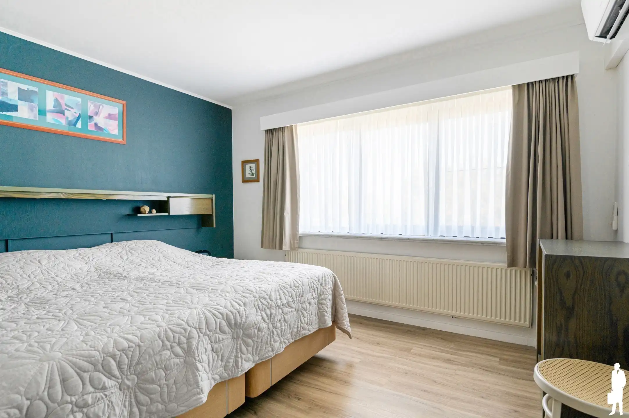 Bel-etage met 3 SLPK, dubbele garage en tuin foto 15