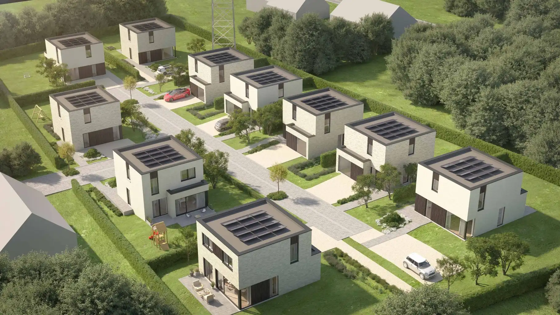 Kleinschalig nieuwbouwproject met 10  open woningen foto {{pictureIndex}}