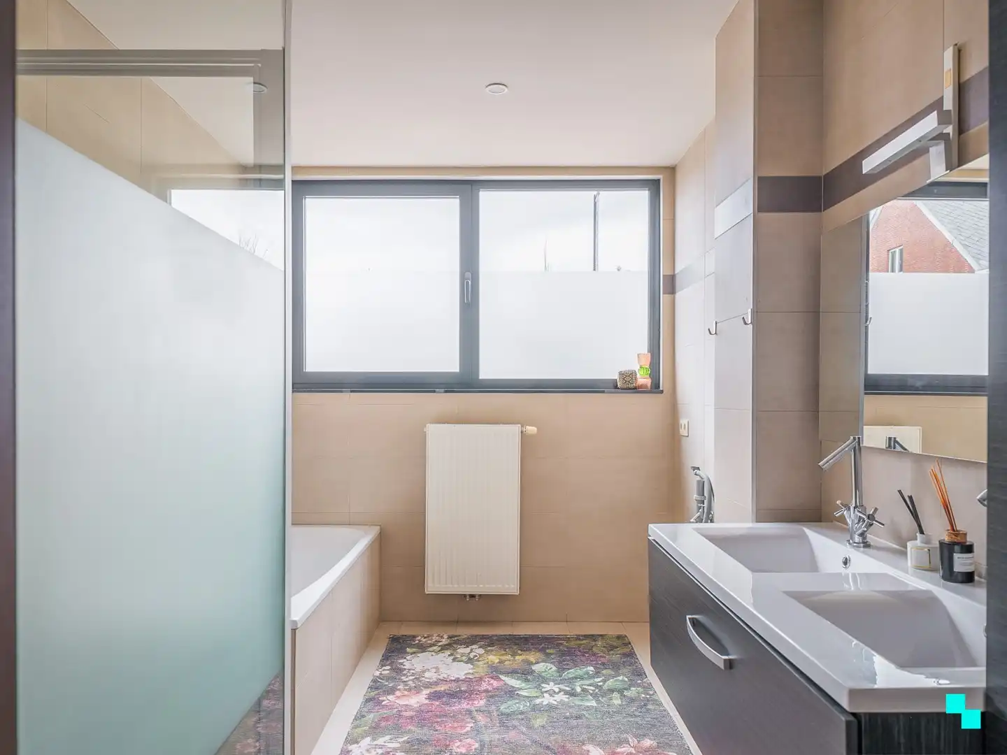 Gelijkvloers appartement met twee slaapkamers te Merelbeke dorp foto 18