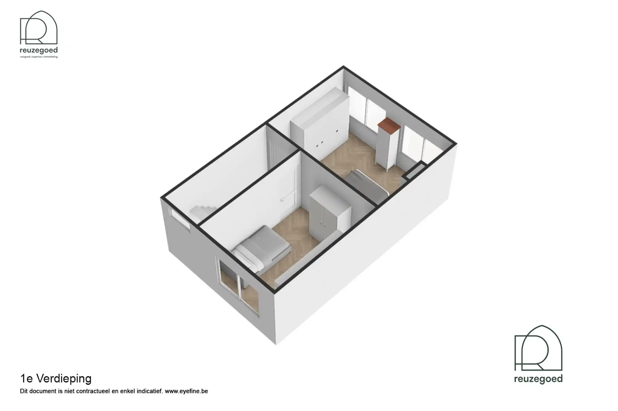 Charmante, verrassend ruime, op te frissen woning met 3 slaapkamers, garage en zonnig tuintje op fietsafstand van Mechelen centrum! foto 32