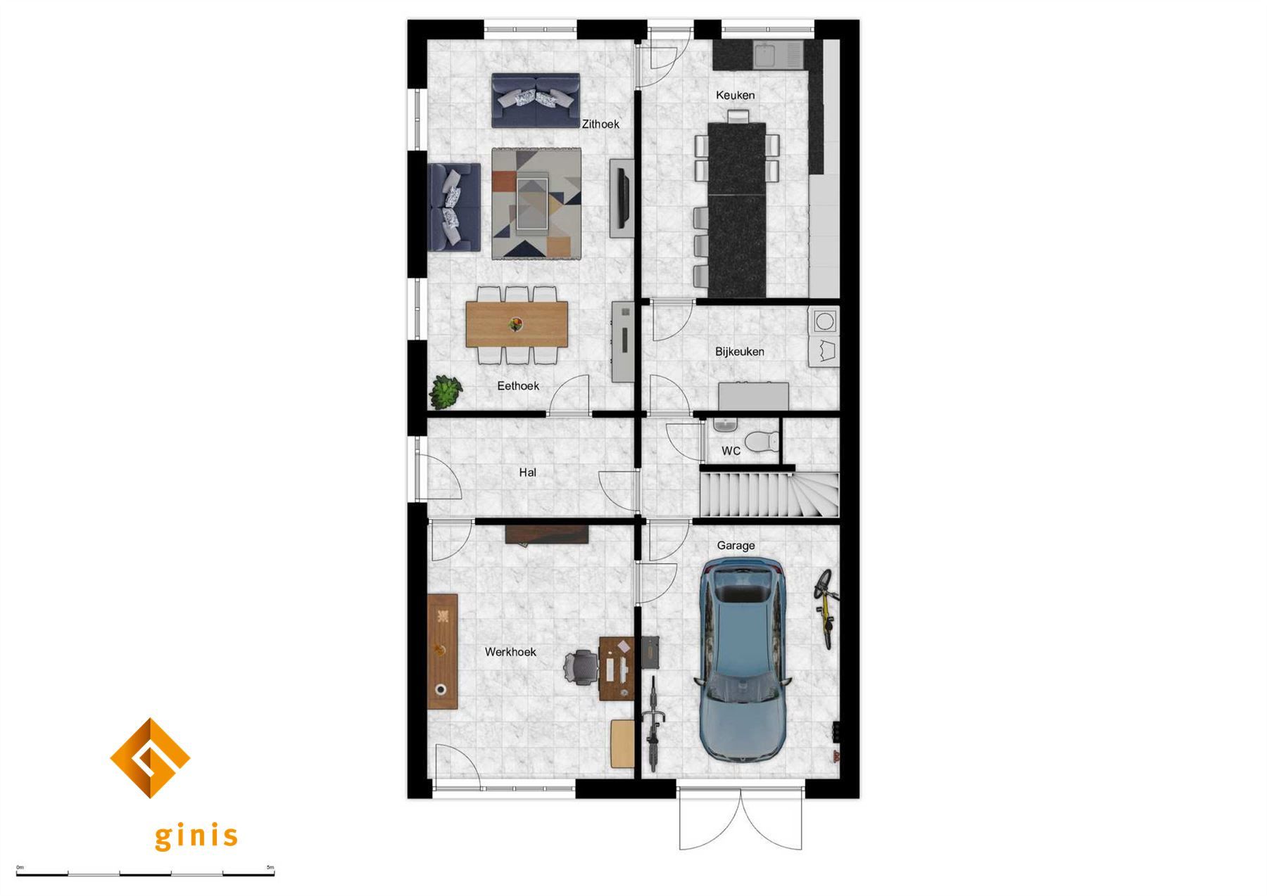 Zéér ruime (289 m²), energiezuinige woning met 5 (mogelijk 7) slpks! foto 24