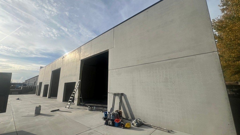 Nieuwbouw loods te huur in Lokeren foto 6