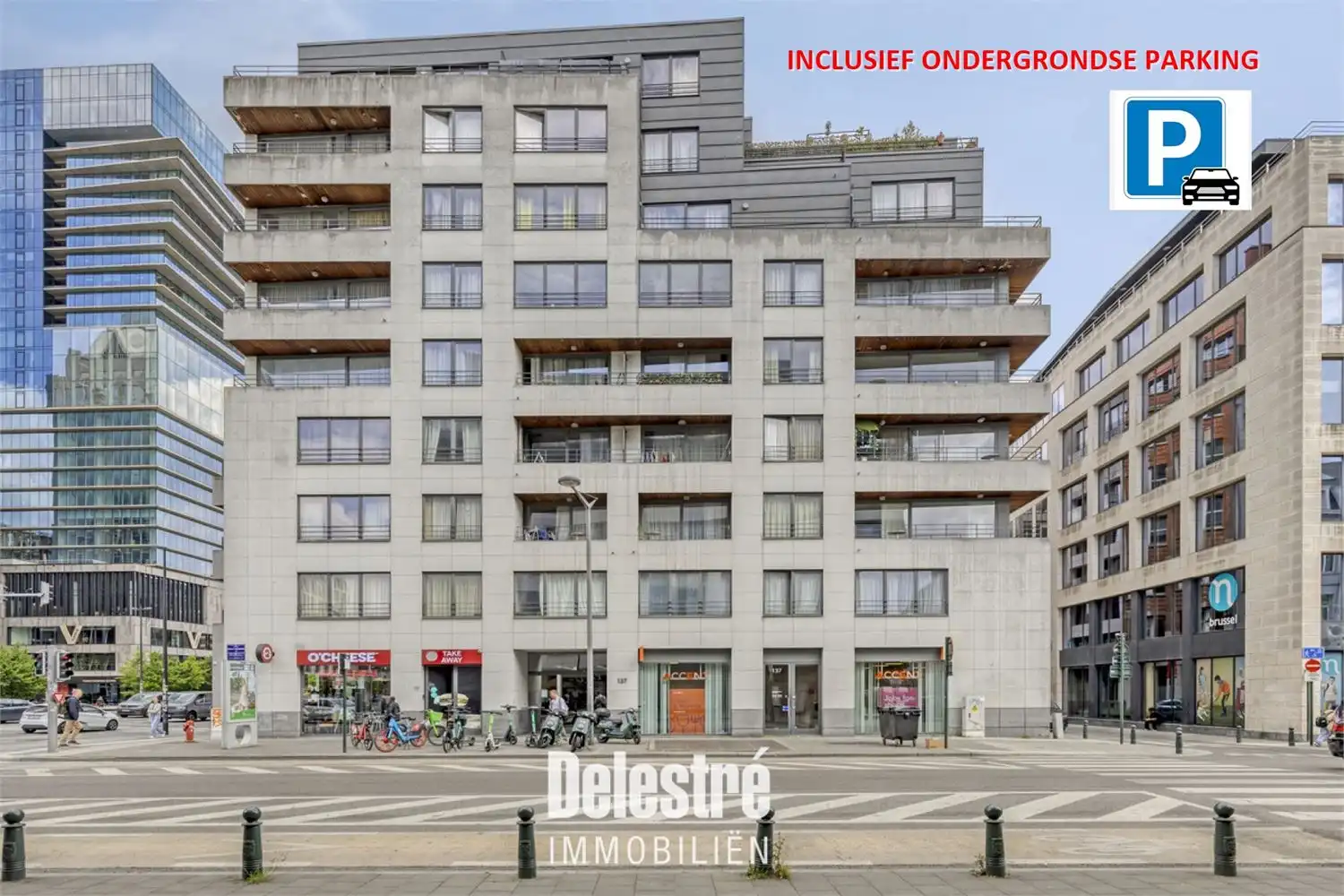 ** IN OPTIE ** MODERN APP. 2 SLPK. INCLUSIEF PARKING foto {{pictureIndex}}