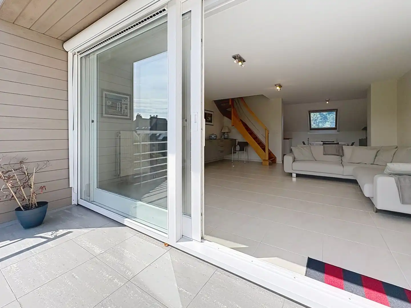 Zonnig duplexappartement met garage op topligging  foto 11