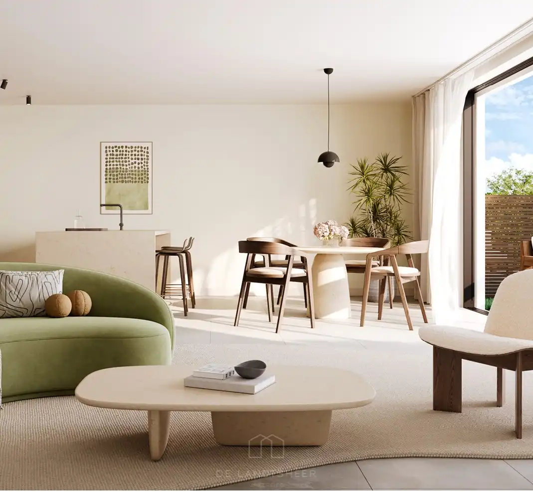 Nieuwbouw 2-slaapkamer appartement foto {{pictureIndex}}