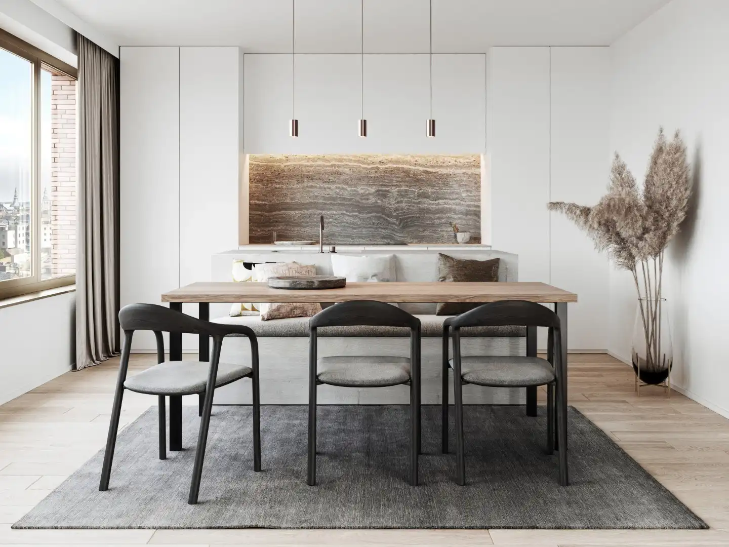 APPARTEMENT met terras, 78m², 1 slaapkamer - Res. B'HIVE foto 8