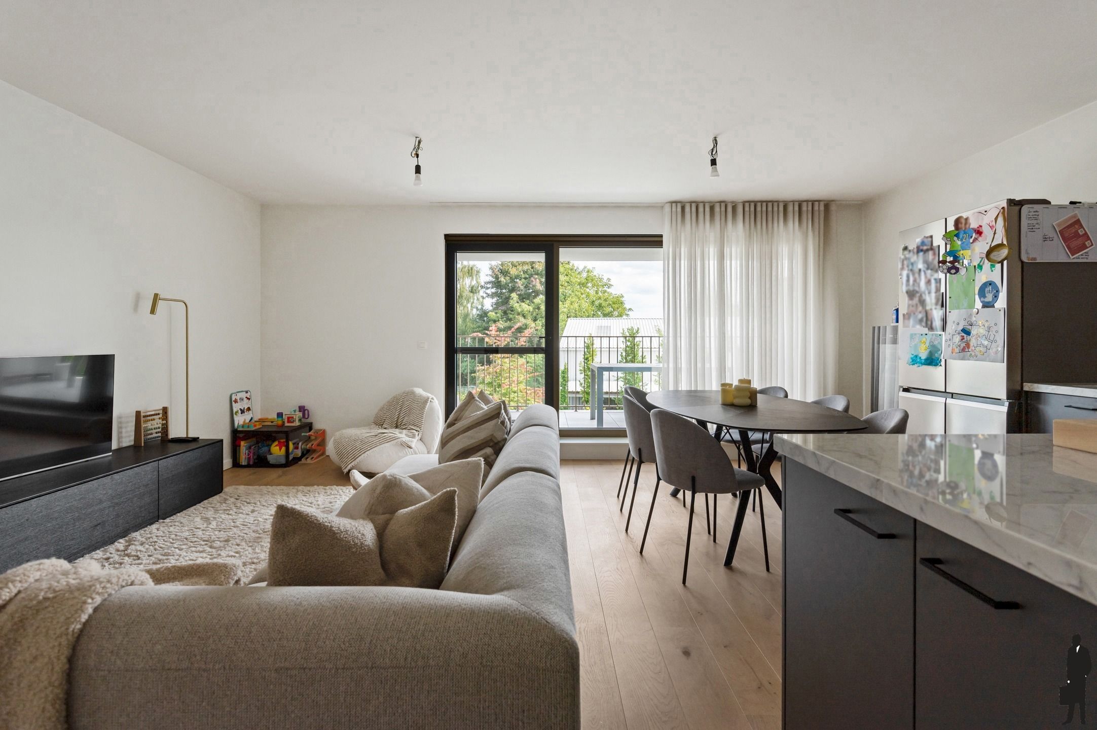 Recent appartement met 2 ruime slpks & terras met groenzicht foto 4