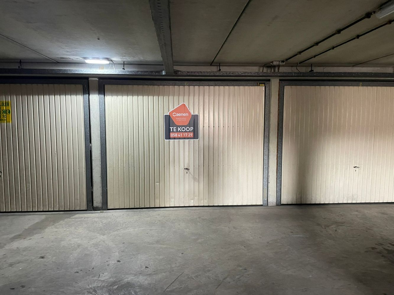 Garagebox onder zeedijk De Panne foto 4