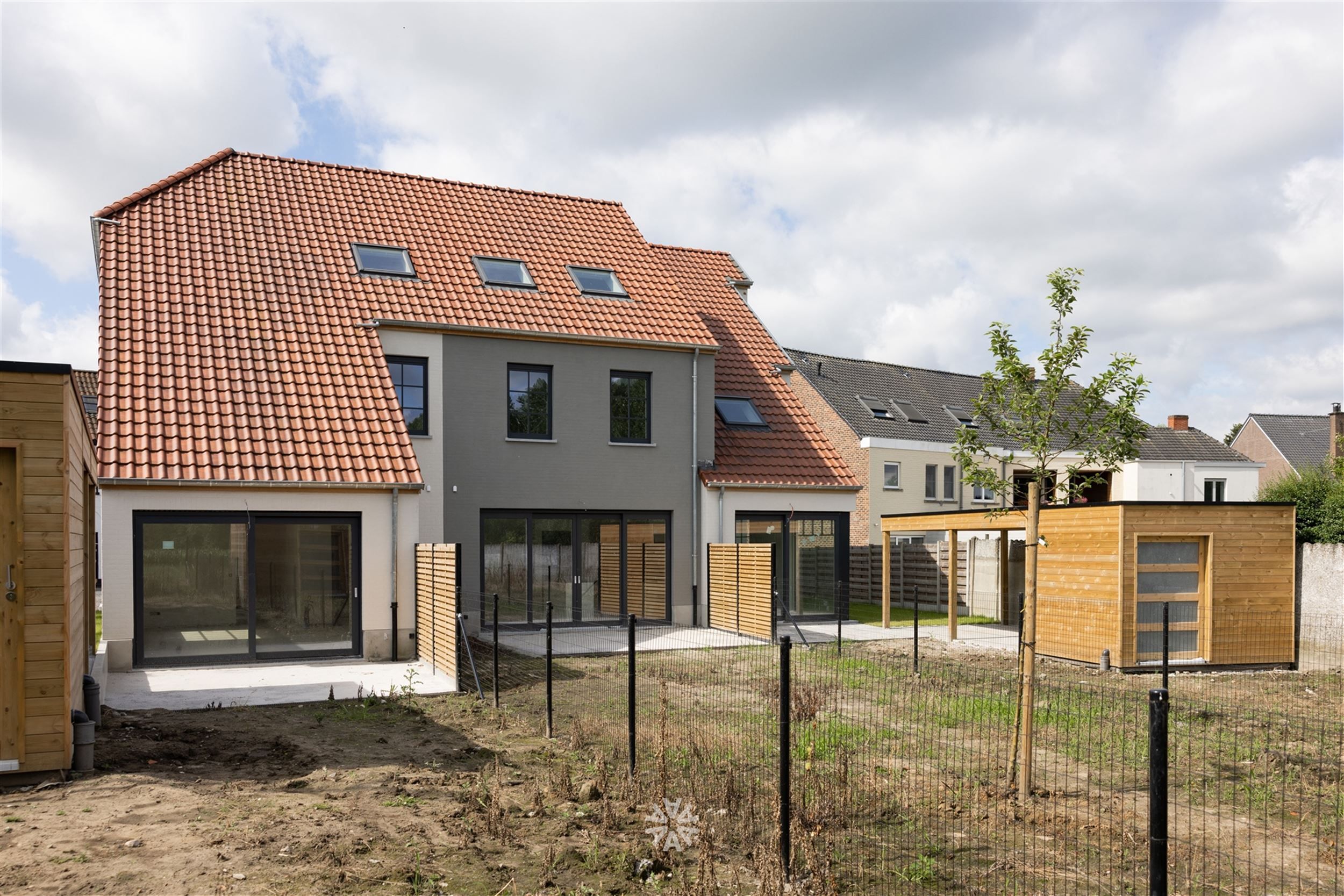 Nieuwbouwwoning met 4 slaapkamers en groen uitzicht te koop in Oosterzele!  foto 5