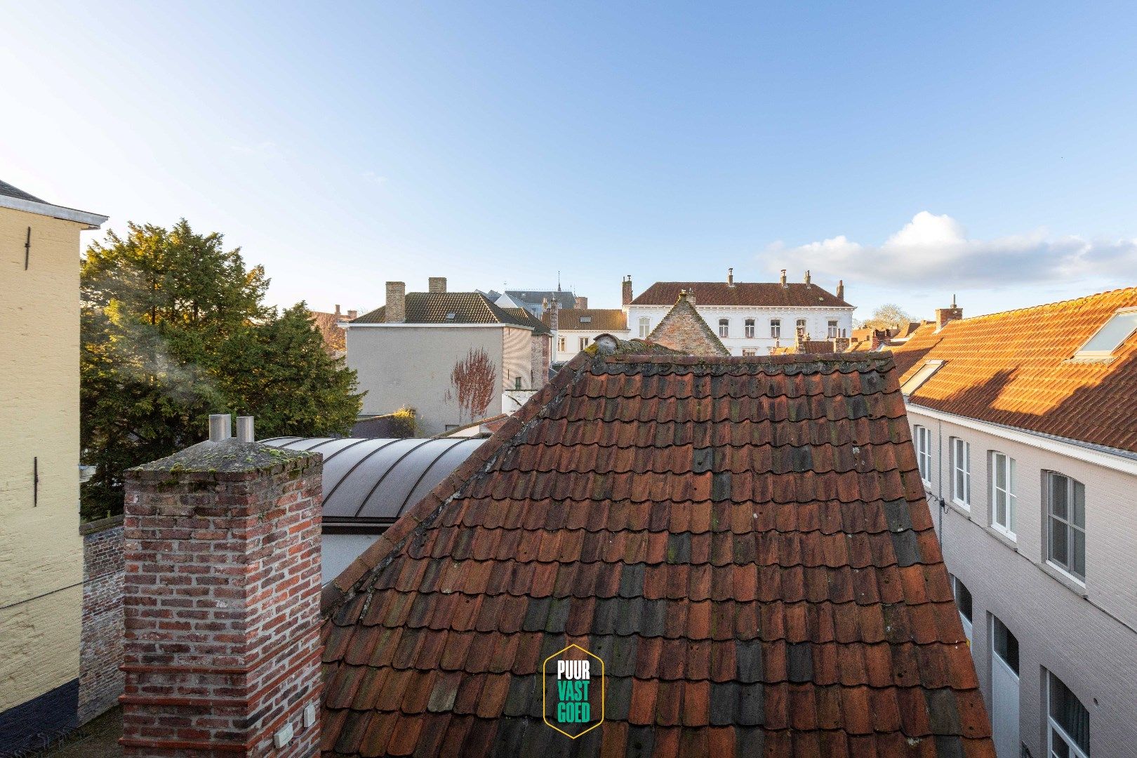 Huidig kapsalon in gerenoveerd mooi Brugs hoekpand met trapgevel foto 24