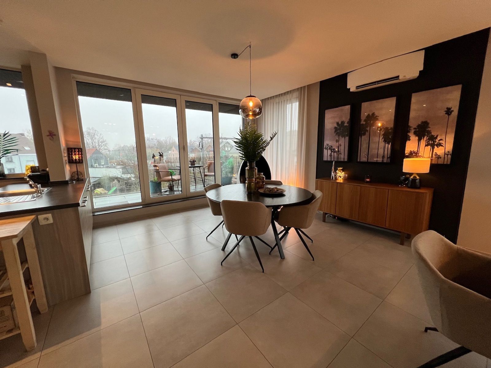 Luxueuze penthouse (136m²) met 2slpk en terras (70m²)  foto 5