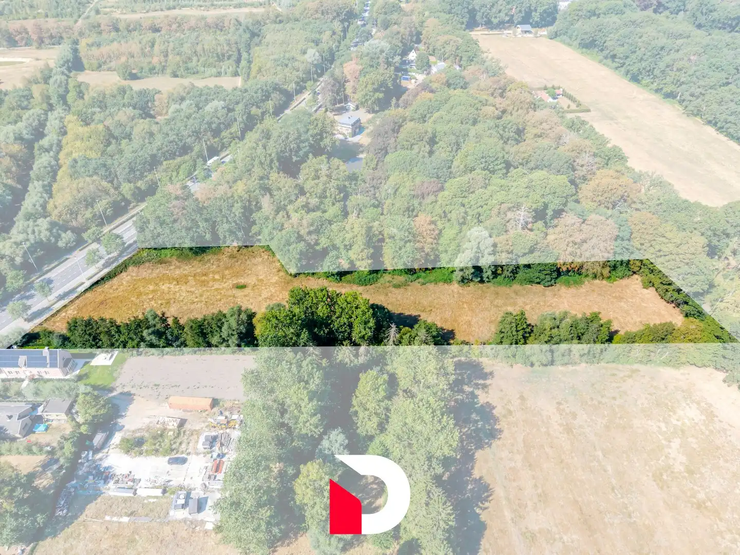 Stuk weiland van 10.627 m² gelegen tussen de Maalse Seenweg en de Antwerpse Heirweg. foto 5