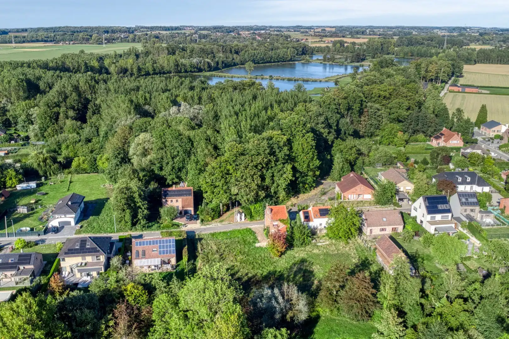 Ruime nieuwbouwwoning te Boutersem met zicht op het achterliggend groen foto 12
