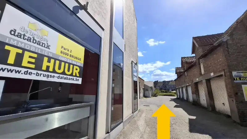 Opslagplaats of garage (33 m2) te huur in Brugge foto 3