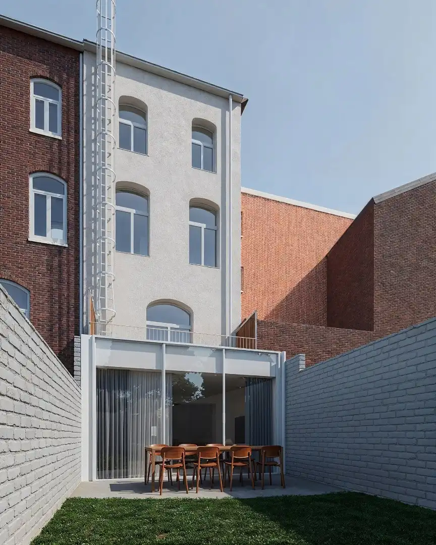 Volledig gerenoveerde en gemeubelde studentenkamer in een kleinschalige residentie! foto 2