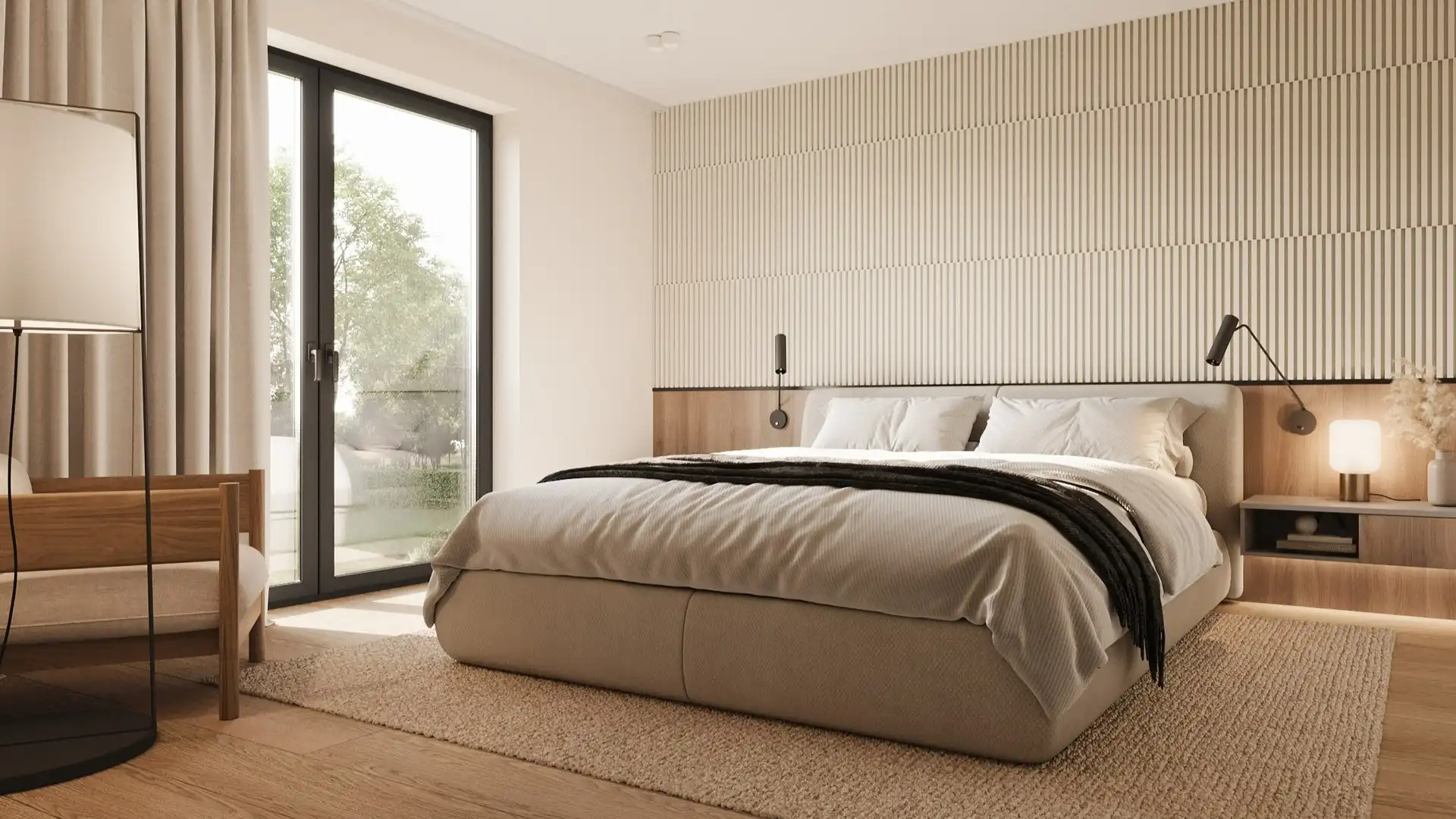 Moderne villawoningen in het Haspengouwse landschap foto 4