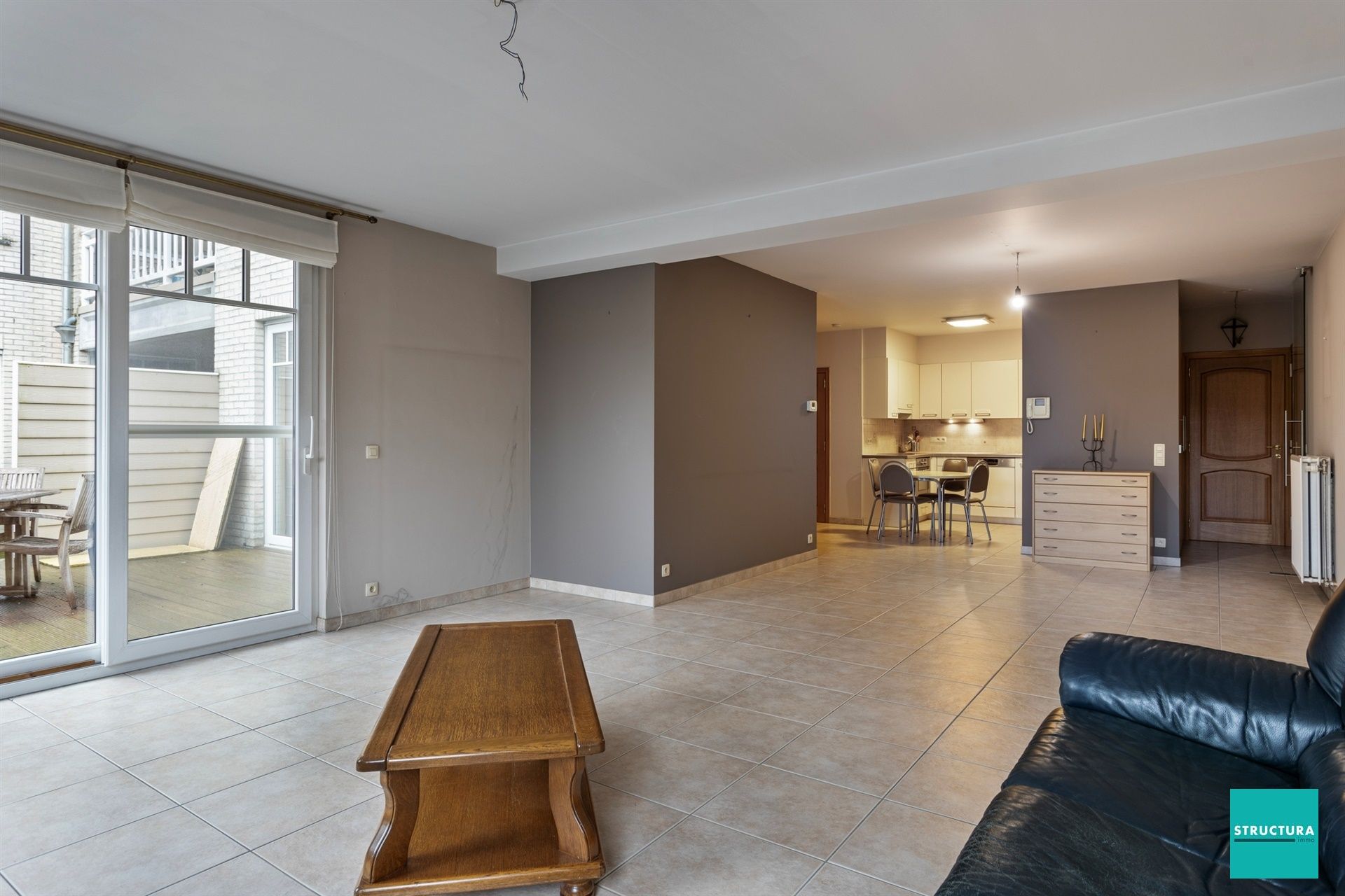 Gelijkvloers appartement met 2 kamers en terras foto 4