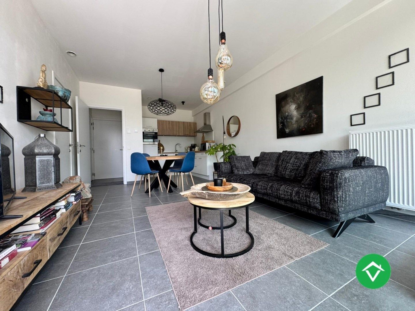 Modern 1-slaapkamerappartement met ruim terras aan de Vaartdijk in Brugge – EPC A foto 12